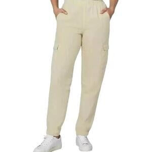 Gap Ladies Twill Cargo Pant, Tan, size L. W